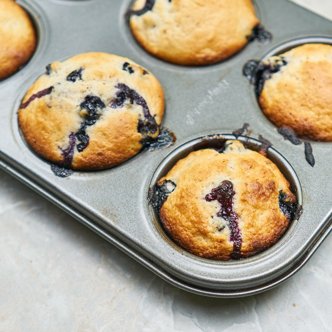 Vegan Lemon Blueberry Muffins - Dr Pamela RD